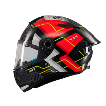 CASCO INTEGRAL TARGO S BRIK C5 ROJO BRILLO